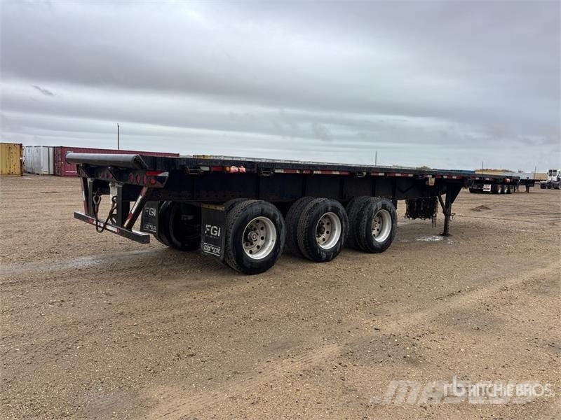 Lode King 38 ft Tri/A Flatbed Trailer Vlakke laadvloer