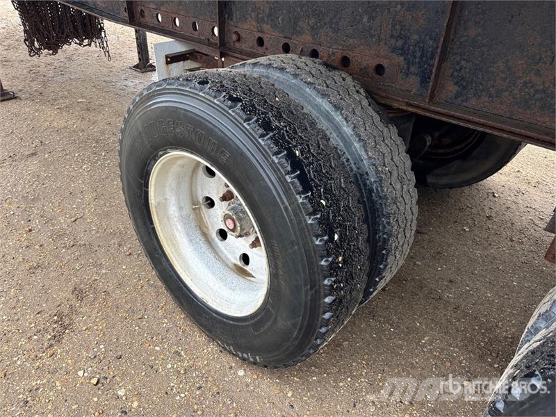 Lode King 38 ft Tri/A Flatbed Trailer Vlakke laadvloer