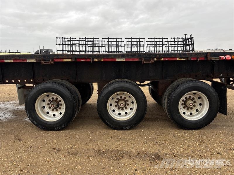 Lode King 38 ft Tri/A Flatbed Trailer Vlakke laadvloer