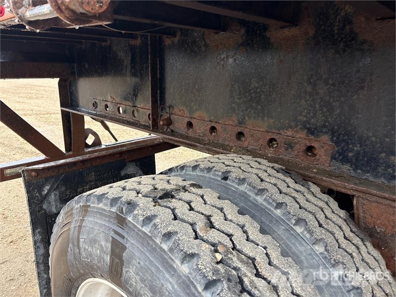 Lode King 38 ft Tri/A Flatbed Trailer Vlakke laadvloer