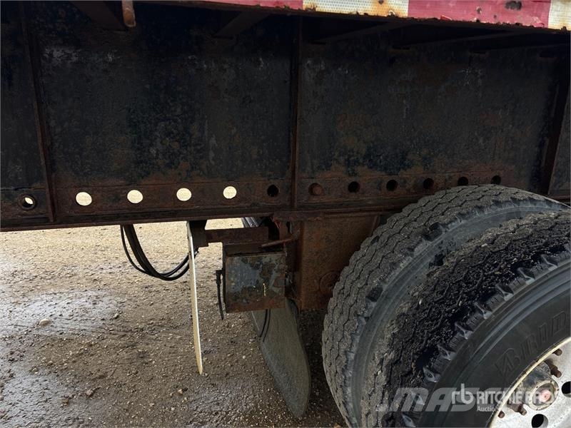 Lode King 38 ft Tri/A Flatbed Trailer Vlakke laadvloer