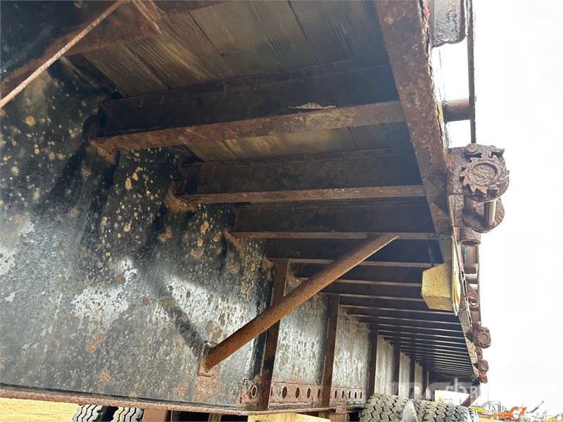 Lode King 38 ft Tri/A Flatbed Trailer Vlakke laadvloer