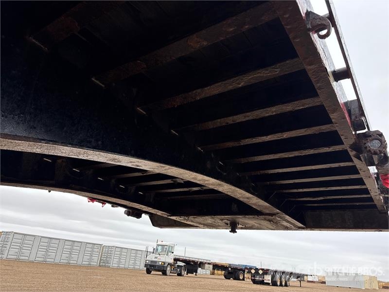 Lode King 38 ft Tri/A Flatbed Trailer Vlakke laadvloer