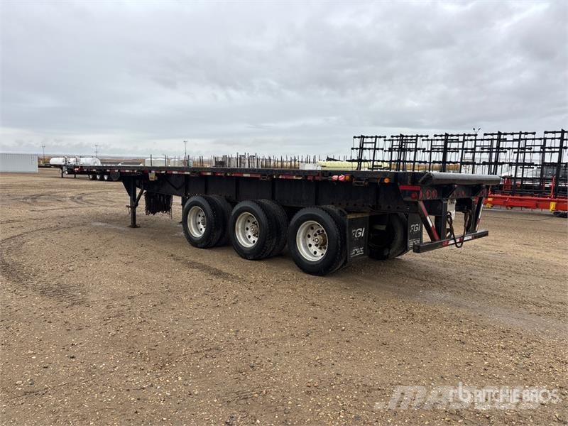 Lode King 38 ft Tri/A Flatbed Trailer Vlakke laadvloer