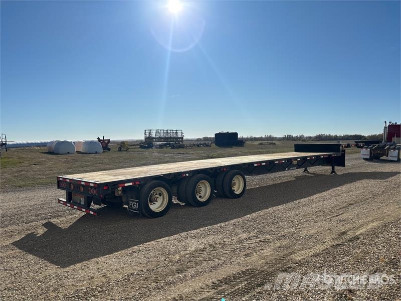 Lode King 38000 kg 53 ft Tri/A Step Deck Trailer Plataformas bajas