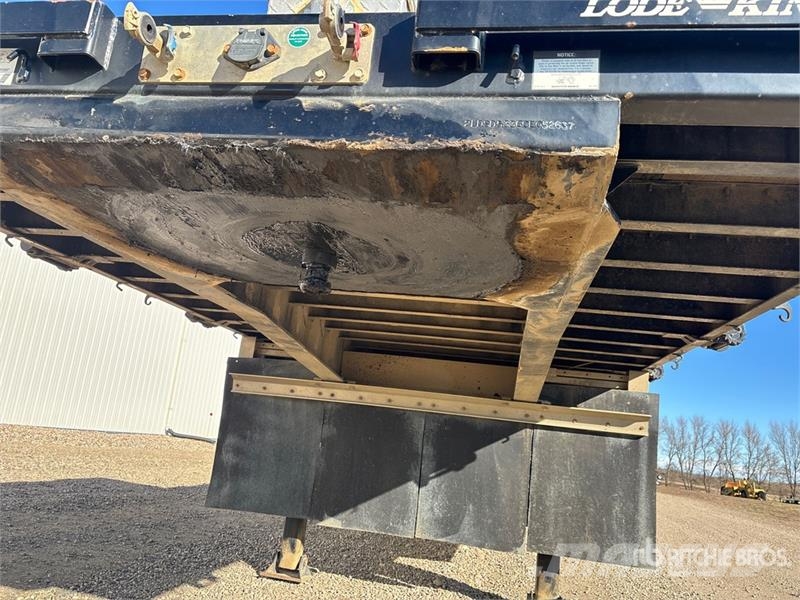 Lode King 38000 kg 53 ft Tri/A Step Deck Trailer Plataformas bajas