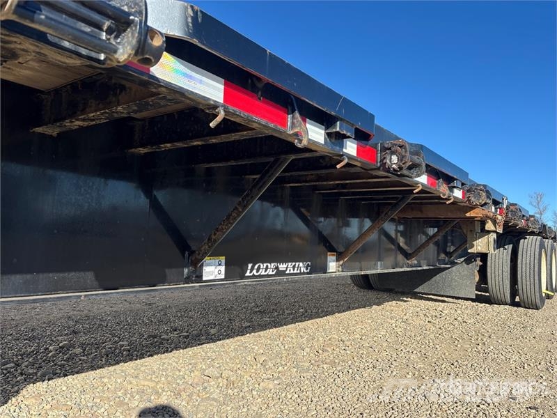 Lode King 38000 kg 53 ft Tri/A Step Deck Trailer Plataformas bajas
