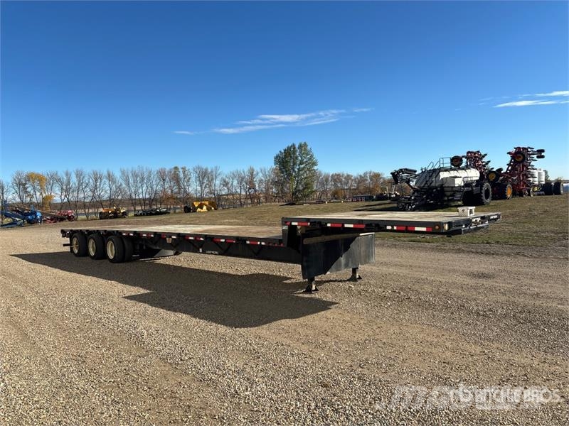 Lode King 38000 kg 53 ft Tri/A Step Deck Trailer Plataformas bajas