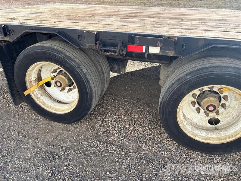 Lode King 38000 kg 53 ft Tri/A Step Deck Trailer Plataformas bajas