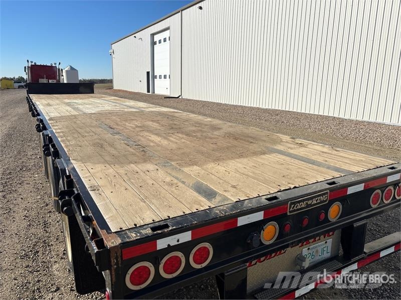 Lode King 38000 kg 53 ft Tri/A Step Deck Trailer Plataformas bajas