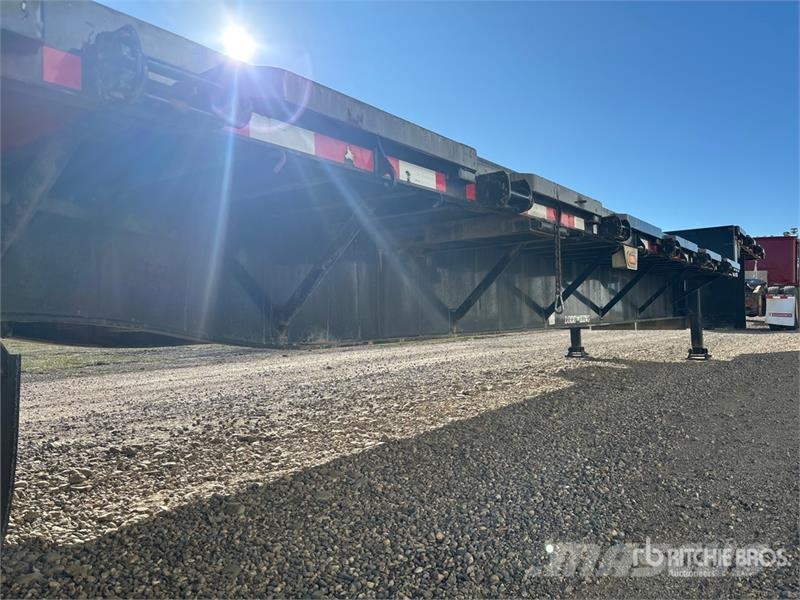 Lode King 38000 kg 53 ft Tri/A Step Deck Trailer Plataformas bajas