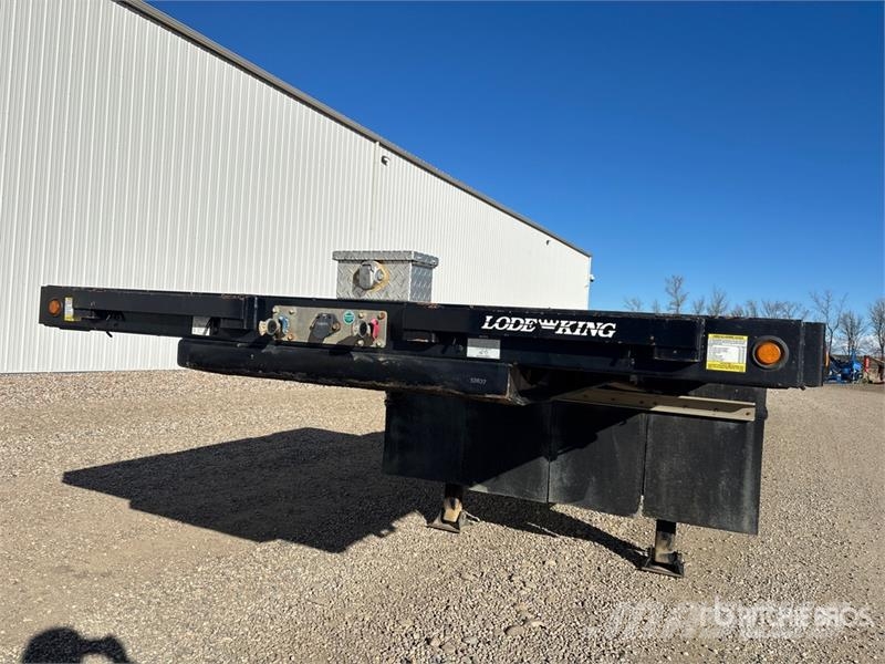 Lode King 38000 kg 53 ft Tri/A Step Deck Trailer Plataformas bajas