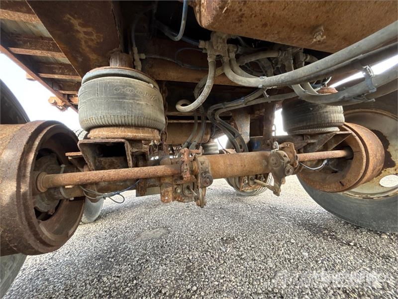 Lode King 40 ft Tri/A Spread Axle Picker Flatbed Trailer Vlakke laadvloer