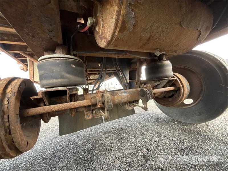 Lode King 40 ft Tri/A Spread Axle Picker Flatbed Trailer Vlakke laadvloer