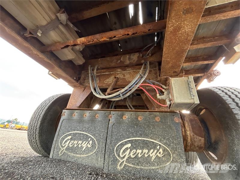 Lode King 40 ft Tri/A Spread Axle Picker Flatbed Trailer Vlakke laadvloer