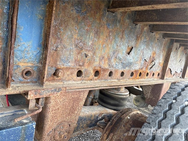 Lode King 40 ft Tri/A Spread Axle Picker Flatbed Trailer Vlakke laadvloer