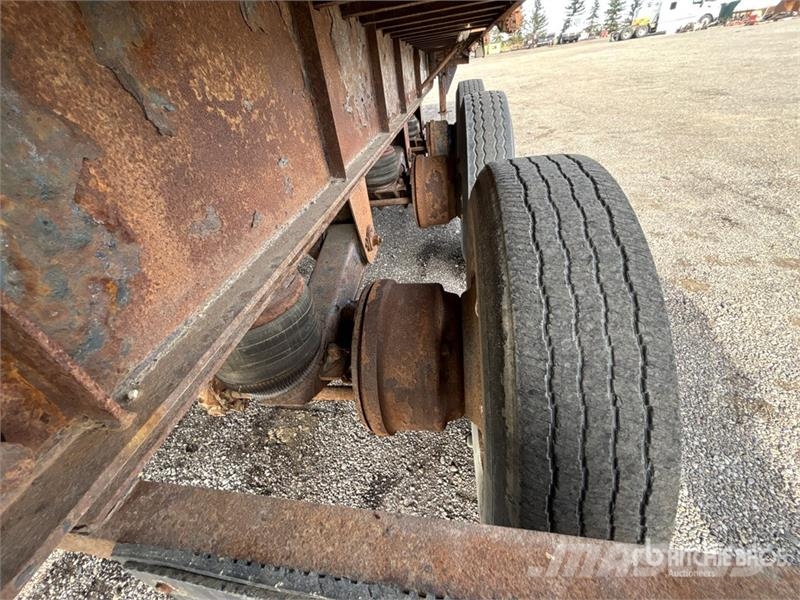 Lode King 40 ft Tri/A Spread Axle Picker Flatbed Trailer Vlakke laadvloer