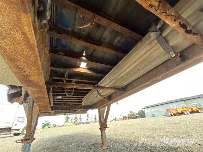 Lode King 40 ft Tri/A Spread Axle Picker Flatbed Trailer Vlakke laadvloer