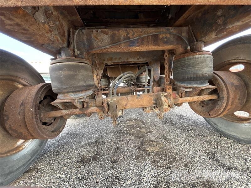 Lode King 40 ft Tri/A Spread Axle Picker Flatbed Trailer Vlakke laadvloer