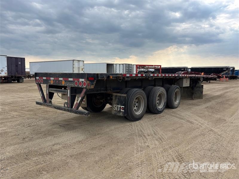 Lode King 42 ft Tri/A Flatbed Trailer Prikolice platforme/otvoreni sanduk