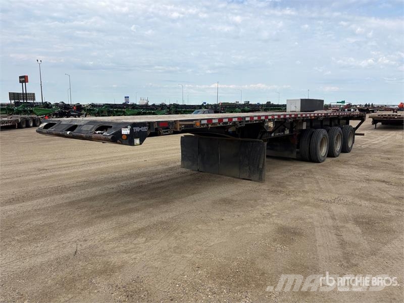 Lode King 43 ft Tri/A Flatbed Oilfield Trailer Equipamento de processamento