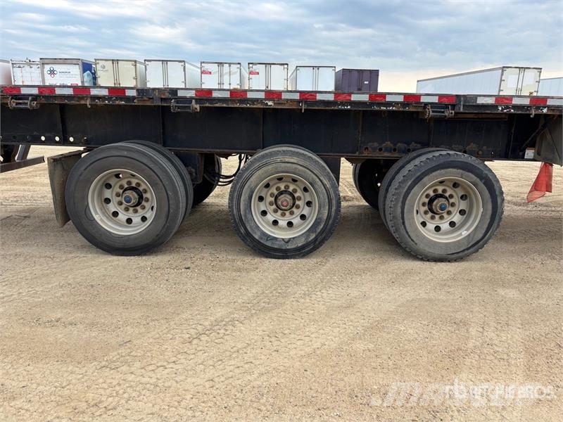 Lode King 43 ft Tri/A Flatbed Oilfield Trailer Equipamento de processamento