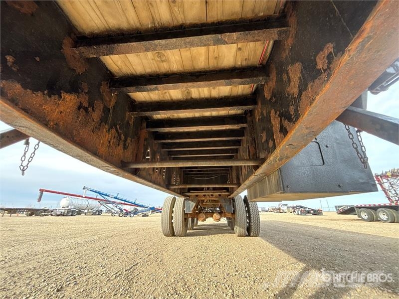 Lode King 44 ft Tri/A Flatbed Oilfield Trailer Оборудование для переработки