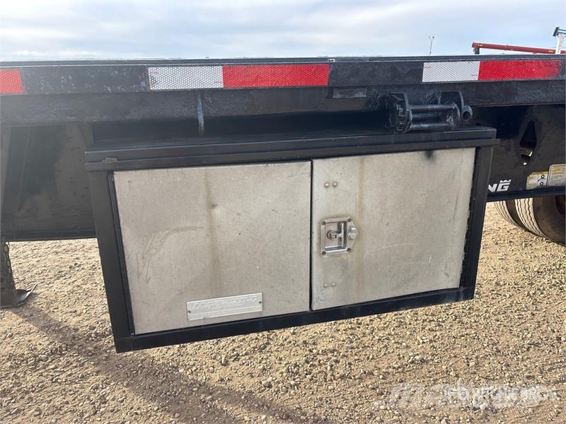 Lode King 44 ft Tri/A Flatbed Oilfield Trailer Оборудование для переработки