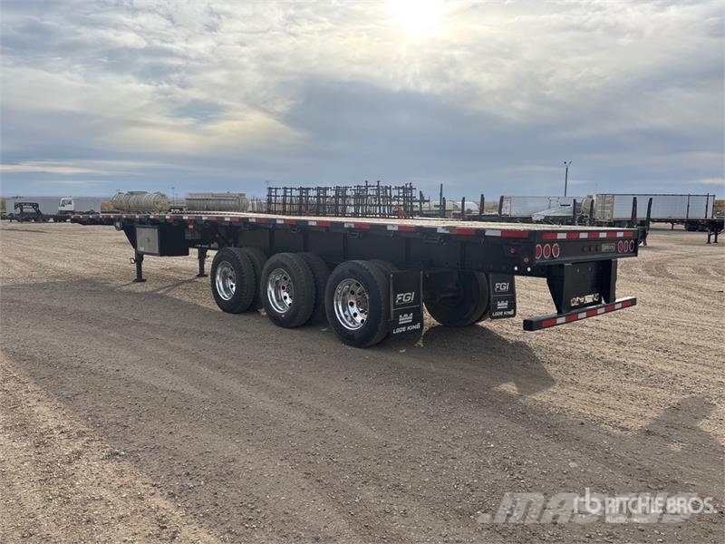 Lode King 44 ft Tri/A Flatbed Oilfield Trailer Оборудование для переработки