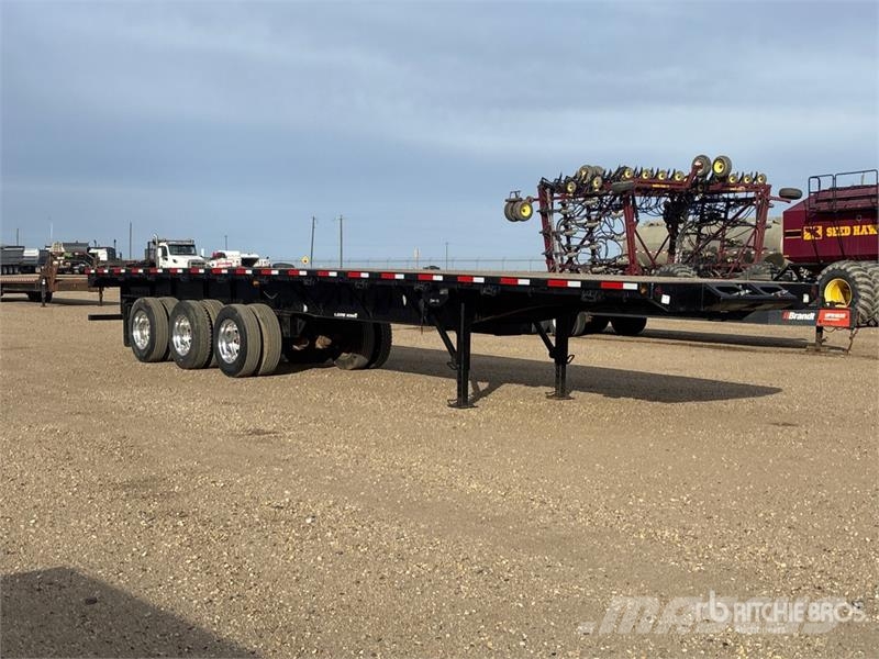Lode King 44 ft Tri/A Flatbed Oilfield Trailer Оборудование для переработки