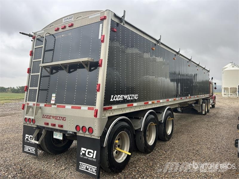 Lode King 45 ft Tri/A Grain Trailer Getreideanhänger