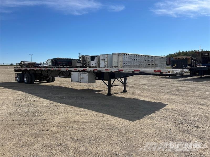 Lode King 48 ft T/A Flatbed Trailer Remorque ridelle