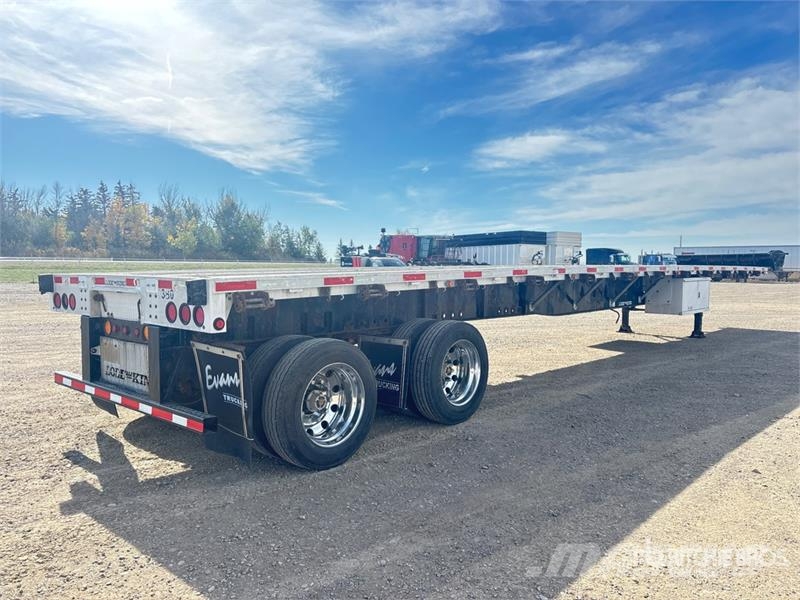 Lode King 48 ft T/A Flatbed Trailer Remorque ridelle