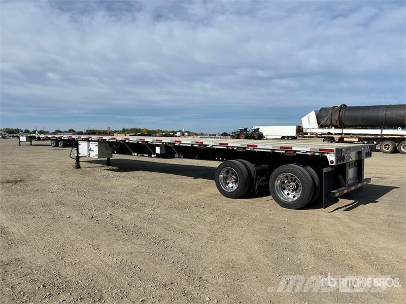 Lode King 48 ft T/A Flatbed Trailer Remorque ridelle