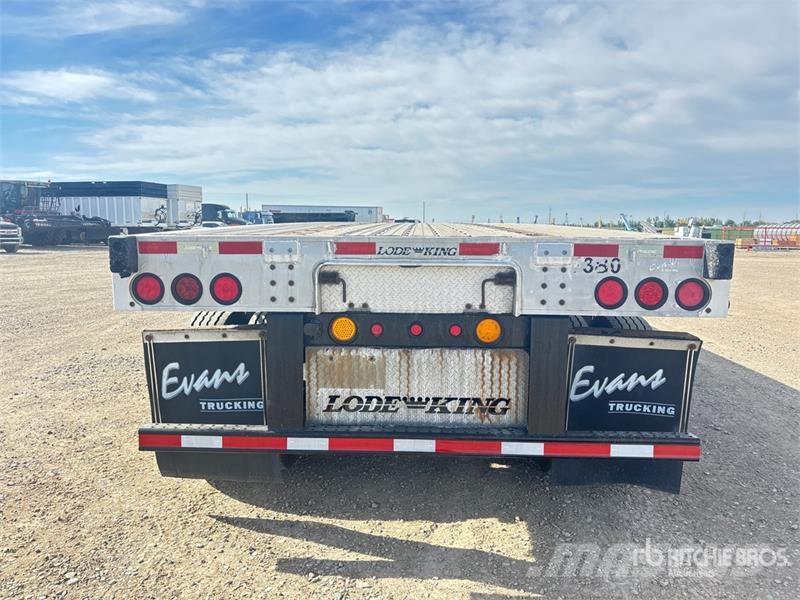 Lode King 48 ft T/A Flatbed Trailer Remorque ridelle