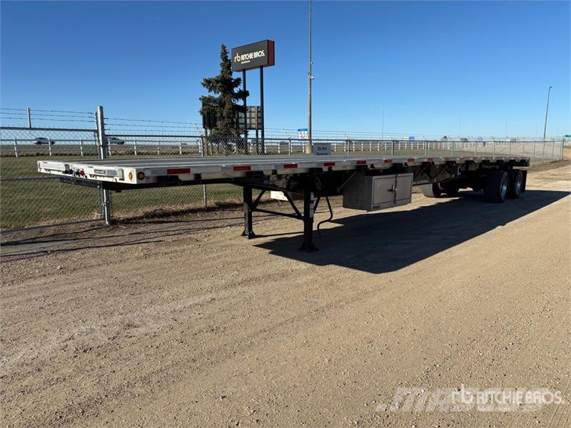 Lode King 48 ft T/A Spread Axle Flatbed Trailer Rimorchi con sponde ribaltabili