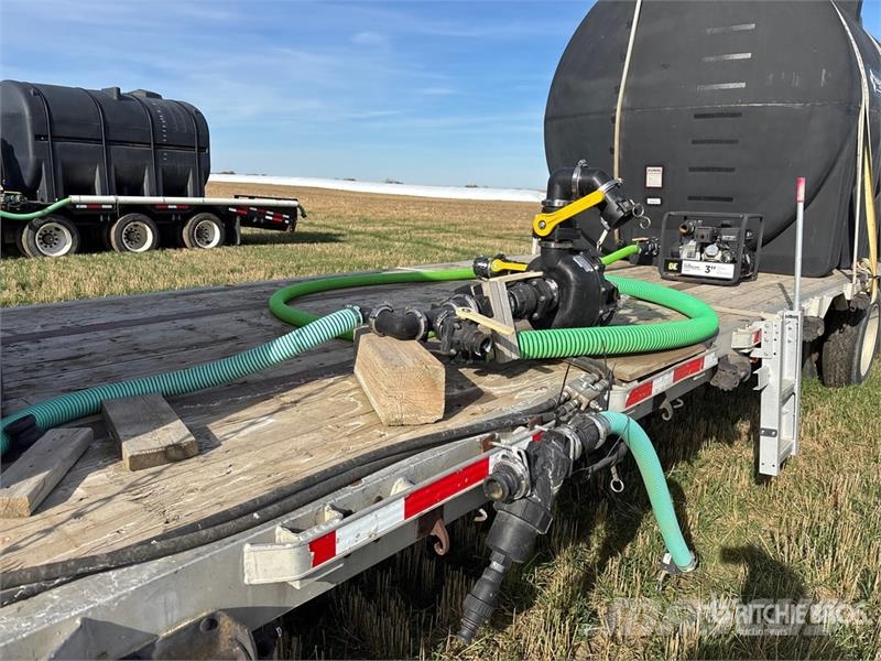 Lode King 48 ft T/A Sprayer Tender Trailer Farm machinery