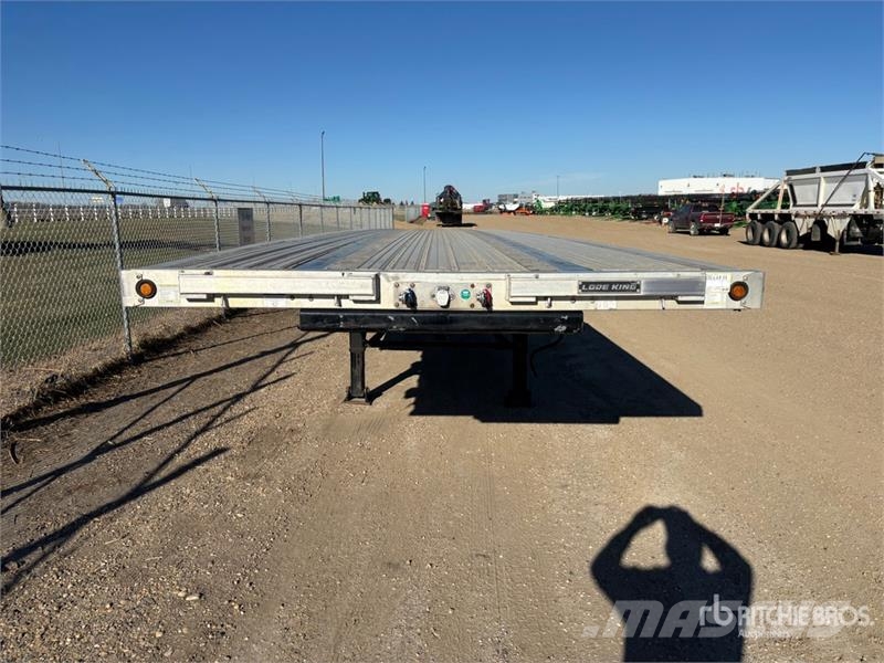 Lode King 48 ft T/A Spread Axle Flatbed Trailer Rimorchi con sponde ribaltabili