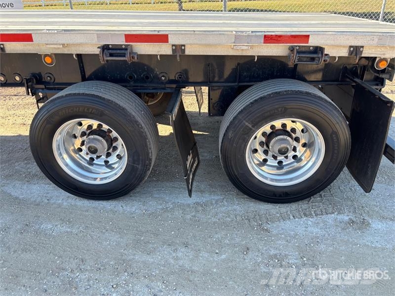 Lode King 48 ft T/A Spread Axle Flatbed Trailer Rimorchi con sponde ribaltabili