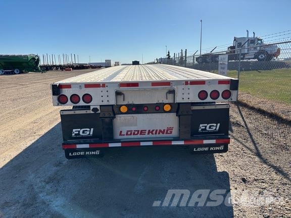 Lode King 48 ft T/A Spread Axle Flatbed Trailer Rimorchi con sponde ribaltabili