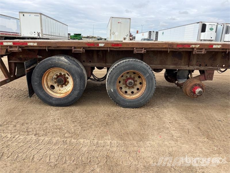 Lode King 48 ft Tri/A Flatbed Trailer Pick up/Prelata