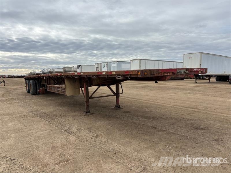 Lode King 48 ft Tri/A Flatbed Trailer Pick up/Prelata