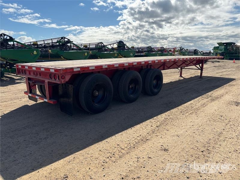 Lode King 48 ft Tri/A Flatbed Trailer Lavaperävaunut