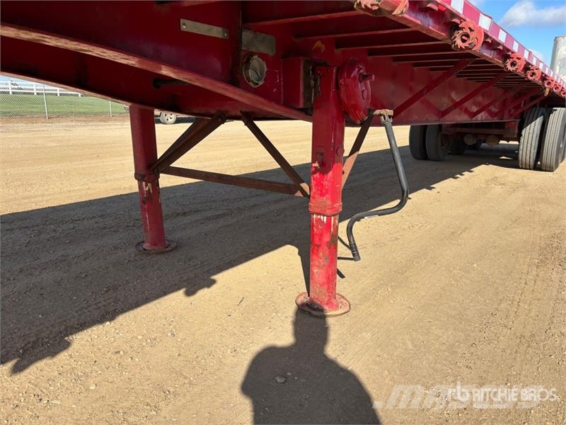 Lode King 48 ft Tri/A Flatbed Trailer Lavaperävaunut