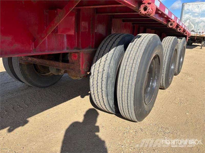 Lode King 48 ft Tri/A Flatbed Trailer Lavaperävaunut