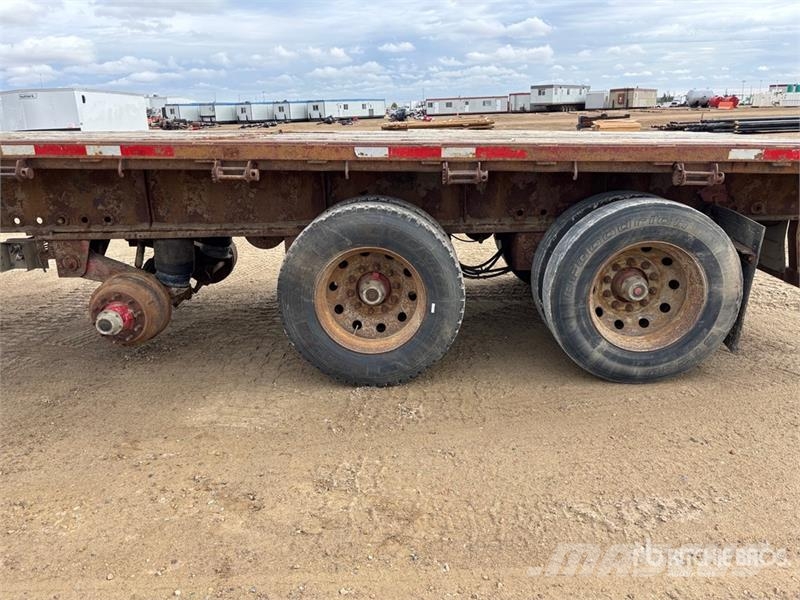 Lode King 48 ft Tri/A Flatbed Trailer Pick up/Prelata