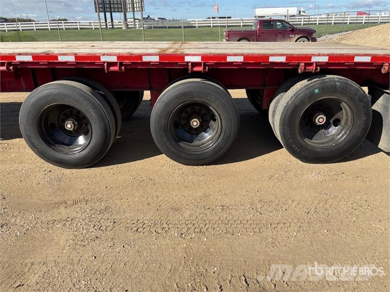 Lode King 48 ft Tri/A Flatbed Trailer Lavaperävaunut
