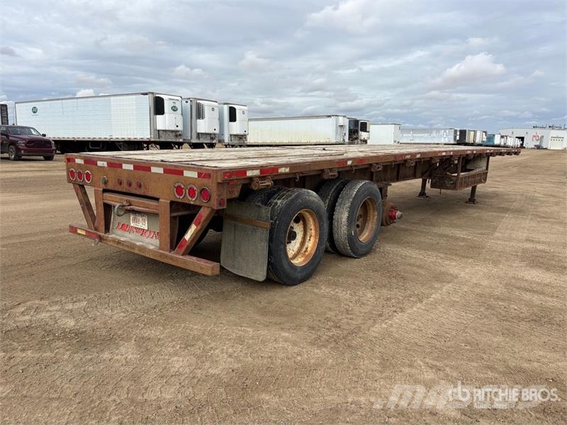 Lode King 48 ft Tri/A Flatbed Trailer Pick up/Prelata
