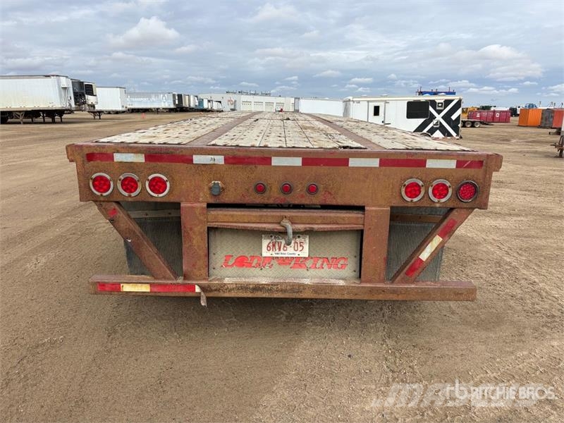 Lode King 48 ft Tri/A Flatbed Trailer Pick up/Prelata
