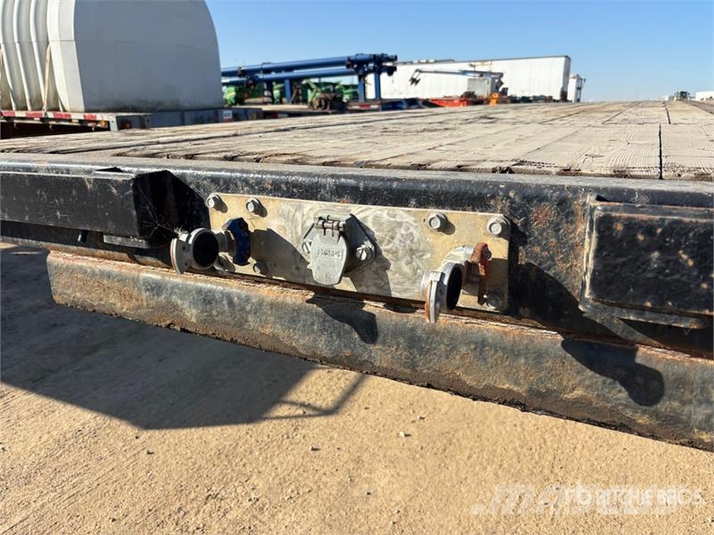 Lode King 53 ft T/A Flatbed Trailer Anhænger med lad/Flatbed